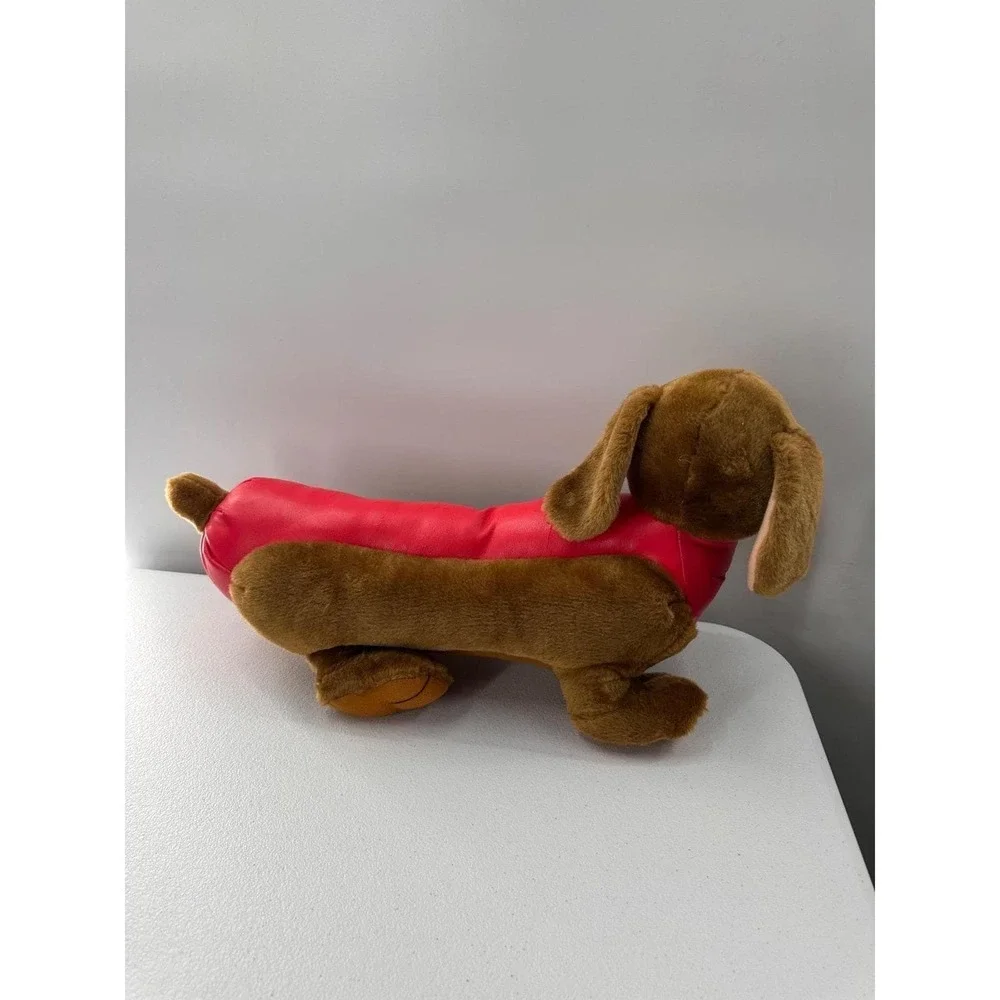 Vintage Allentown Toy Co.‎ Plush & Vinyl Dachshund Dog Stuffed Animal 21